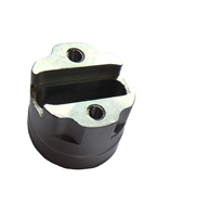Base de montage rainurée en acier inoxydable de qualité industrielle, usinée CNC, usinée par électroérosion à fil, précision 0,01 mm pour équipement d'automatisation