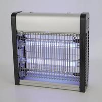 Lampe anti-moustiques électrique haute tension en alliage d'aluminium, piège à insectes avec zapper écologique, lampe UV à revêtement poudré