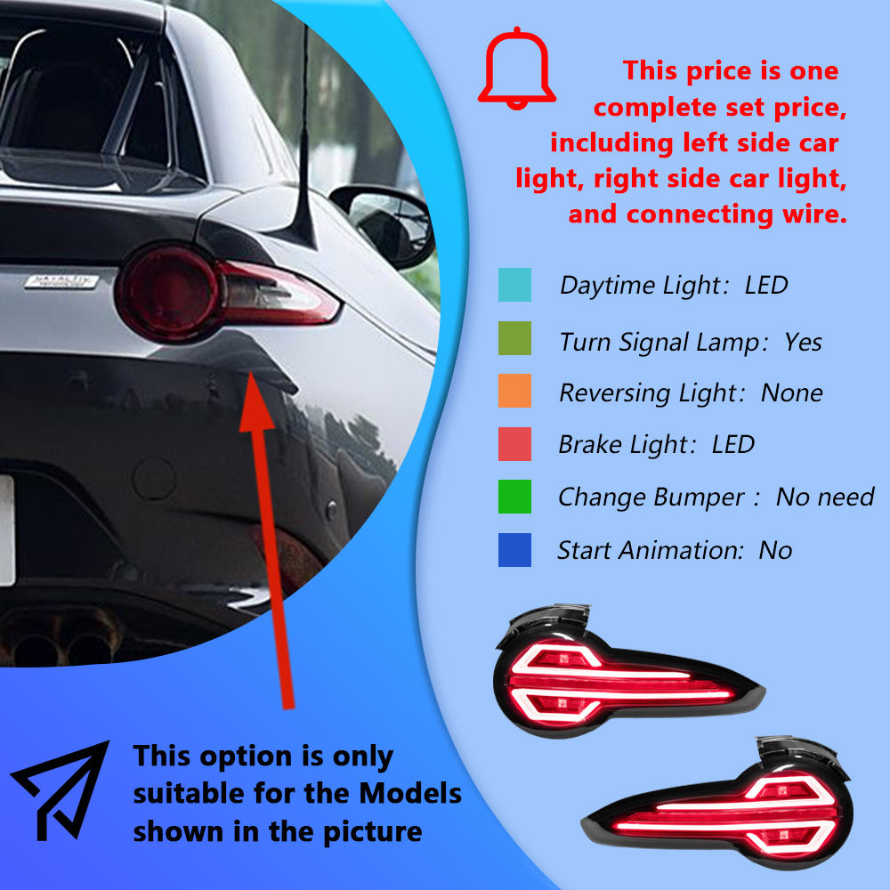 Feu arrière, un ensemble