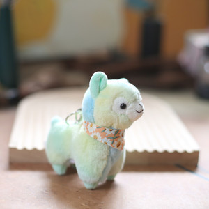 12cm Animaux En Peluche Alpaga Porte-clés Mignon Animaux En Peluche Jouets Porte-clés Kawaii <span class=keywords><strong>Lama</strong></span> En Peluche Porte-clés Agneau Porte-clés Griffe Machine - Product Image 5