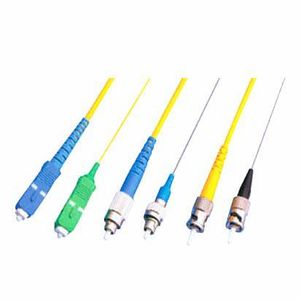 Cordon de raccordement à fibre optique monomode avec connecteurs LC SC ST, câble jaune de 2,0 mm pour la transmission de données réseau - Product Image 1