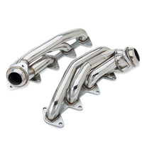 Collecteur d'échappement en acier inoxydable poli, soudé TIG, à fixation directe pour Ford Mustang 2005-2008