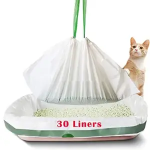 Tùy Chỉnh Chứng Nhận Chuyên Nghiệp Litter Khay Box Cat Liner Poop Túi
