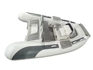 Ce Gecertificeerd 380 Diep-V <span class=keywords><strong>Aluminium</strong></span> Stijve Romp Opblaasbare Visserij Race Zeiljacht High-Speed Opvouwbare Roeiboot Buitenboord - Product Image 3