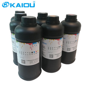Sans substances nocives uv encre d'impression flexographique C M Y K Blanc Brillant (Vernis) uv encre dx5 - Product Image 2