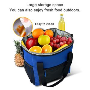 Promoción de Fábrica: Bolsa Térmica de Poliéster Impermeable de Lujo para Alimentos, Plegable, Aislada, para Almuerzo, Viajes, Picnic, Mochila Refrigerante - Product Image 6