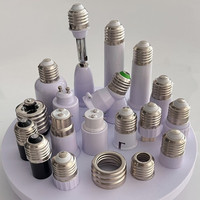 Douille de conversion de lampe à vis en plastique de qualité Ruyi, adaptateur E14 vers E27, 250V, garantie 3 ans, utilisation intérieure