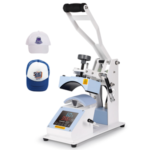 Cap Báo Chí nhiệt máy với mũ cáng thăng hoa truyền nhiệt Vinyl hat Nhiệt Báo Chí cho dtf phim với màn hình lớn khó khăn - Product Image 1