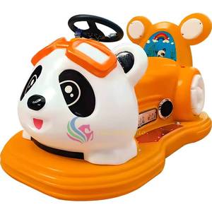 <b>Small</b> Business Panda Bumper <b>Car</b> Electric Indoor/Outdoor Fiberglass Metal <b>Toy</b> with Battery Power for Night Market Square Park - Product Image 2