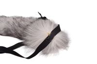 Vente en gros d'articles de mode de haute qualité, queues de renard et de loup en fourrure véritable, accessoires de costume pour Halloween, cosplay, fête, queues de chats et de renards