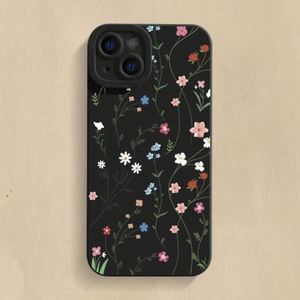 เคสโทรศัพท์มือถือแบบเรียบง่ายลายดอกไม้สำหรับ iPhone 16 11 12 13 14 15 PRO MAX XS XR 7 8 PLUS SE2นิ่มกันกระแทก PR - Product Image 4