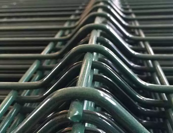 vue Fenc de Powder Coated Clear de barrière de sécurité de vol d'anti de la montée 358 de haute sécurité de 1.8*2.4m anti du fer 358 de jardin barrière de maille 8