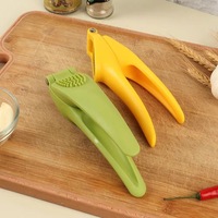 Keuken Klein Gereedschap Knoflook Maser Handleiding Huishoudelijke Multifunctionele Knoflookpers Roestvrij Staal Pp Knoflook Dunschiller