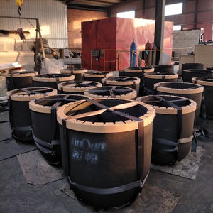 30kg 50kg 300kg 500kg Graphit tiegel ofen Aluminium graphit tiegel Preis für Aluminiums chmelz stahl - Product Image 1