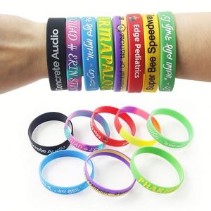 Pulseras de Silicona con Logotipo Personalizado, Grabado en Relieve y Relleno de Tinta, para Eventos - Product Image 6