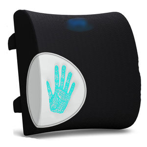 Coussin <span class=keywords><strong>de</strong></span> <span class=keywords><strong>dossier</strong></span> en mousse à mémoire <span class=keywords><strong>de</strong></span> forme 13x4x13 pouces, coussin <span class=keywords><strong>de</strong></span> soutien lombaire, coussin <span class=keywords><strong>de</strong></span> siège <span class=keywords><strong>de</strong></span> <span class=keywords><strong>voiture</strong></span> - Product Image 1