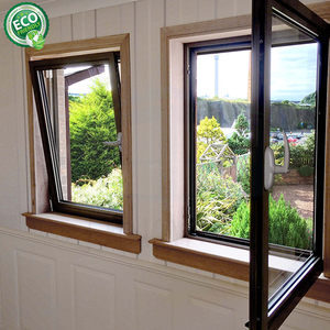 Guangdong Hommie Manufacturer Ventilation Solution Energy Efficient Double Tempered Glass Tilt Turn Aluminum <b>Window</b> - Product Image 4