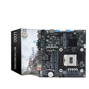 Carte mère de bureau X86 en gros ITX HM87 double So-Dimm DDR3 double port d'affichage HD <span class=keywords><strong>VGA</strong></span> avec socket Intel LGA946 - Product Image 2