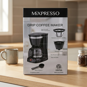 Cafetera Eléctrica Automática de Goteo de 1.25L y 800W, 12 Tazas, Control de Temperatura Programable, Carcasa de Aluminio, Eficiencia Energética - Product Image 3