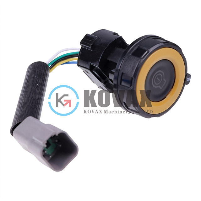 526-5708 5265708 Ignition Start Switch Key Switch 526-5709 for Caterpillar E320GC E323GC E326GC E330GC E336GC E345GC Excavator