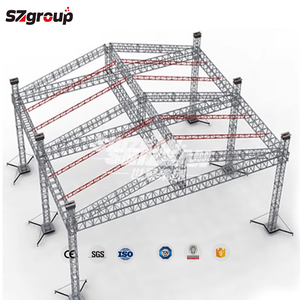 Estructura de Aluminio <span class=keywords><strong>para</strong></span> Techo, Centro de Servicio Postventa <span class=keywords><strong>en</strong></span> el Extranjero, Estructura de Aluminio con Espiga <span class=keywords><strong>para</strong></span> Escenarios, <span class=keywords><strong>para</strong></span> <span class=keywords><strong>Eventos</strong></span> de Música <span class=keywords><strong>en</strong></span> <span class=keywords><strong>Vivo</strong></span> - Product Image 1
