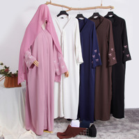 Nouvelles Robes Abaya Égyptiennes Élégantes de Dubaï 2026 – Modèles Brodés à la Main – Vêtements Musulmans pour Femmes