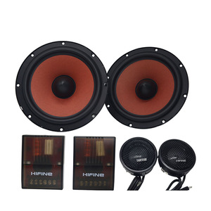 Hifine 6.5 Inch Component <b>Speaker</b> 2 Way Car Audio <b>System</b> With Crossover For Mid Low High Frequency - Product Image 5