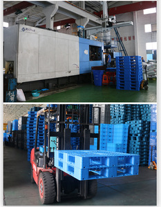 1100*1100*150mm HDPE <span class=keywords><strong>Pallet</strong></span> Nhựa GMA BRC chứng nhận <span class=keywords><strong>Pallet</strong></span> Nhựa-Tuân thủ tiêu chuẩn ngành công nghiệp tạp hóa - Product Image 4