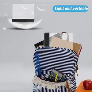 Lámpara de Lectura LED Recargable por USB para Estudiantes, Luz Nocturna de Brillo Ajustable para Interiores, Venta al Por Mayor - Product Image 3