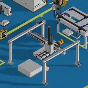2 tấn thông minh thao túng cánh tay máy Kit 3 trục du lịch robot với Giàn - Product Image 1