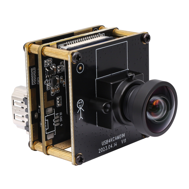 ELP H.264 No Distortion 95degree Digital Zoom CCTV PC Camera 4K 30FPS IMX415 CMOS USB Webcam UHD 3840X2160 Mini Camera