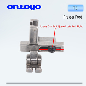 # <span class=keywords><strong>Prensatelas</strong></span> Universal T3 Ajustable para Cordones/Regular/Cremalleras, Accesorios para Máquinas de Coser Industriales de 1 Aguja - Product Image 3