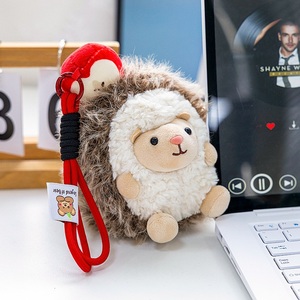 Adorabile portachiavi <span class=keywords><strong>riccio</strong></span> in peluche portachiavi <span class=keywords><strong>riccio</strong></span> carino portachiavi durevole per l'uso quotidiano - Product Image 4