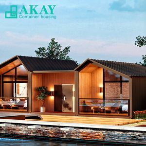 Maison préfabriquée de luxe, construction facile, villa moderne d'extérieur, appartements résistants au froid, maison conteneur - Product Image 1