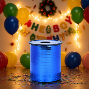Cinta Azul Brillante de 450 Metros para Decoración de Paredes en Fiestas - Product Image 2
