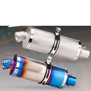 ท่อไอเสียรถจักรยานยนต์ขนาด 38-51 มม. สำหรับรถแข่ง รุ่น <span class=keywords><strong>TRK</strong></span> 502 Xmax300 Z1000 FZ800 CBR500 RSV4 - Product Image 4