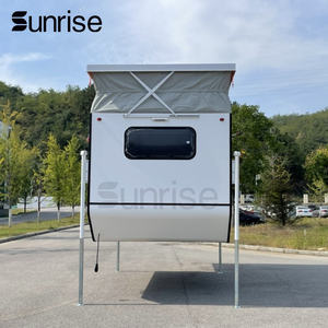 Ford ranger – coque de camping-car en aluminium démontable, 4x4 rv pick up slide on ute, camping-car à plateau plat, 2022 - Product Image 6