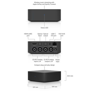 Ubiquiti UPL-Port-W/B Puerto de Audio PoE, Módulo de Transmisión de Altavoz UniFi Protect, UBNT Ubiquiti UPL-Port-W/B W1260 - Product Image 2
