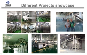 Ngành công nghiệp tự động đôi vít thực phẩm máy đùn TSP tvp đậu nành máy đùn đậu nành Chunk máy làm đậu nành - Product Image 4