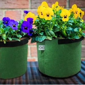Sacs <span class=keywords><strong>de</strong></span> culture <span class=keywords><strong>en</strong></span> tissu non tissé pour plantes <span class=keywords><strong>de</strong></span> jardin, légumes, pommes <span class=keywords><strong>de</strong></span> <span class=keywords><strong>terre</strong></span>, fleurs, 2, 5, 10 gallons - Product Image 2