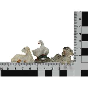 ZICOM Hand-Painted 11-Piece <b>Nativity</b> Scene Animal <b>Set</b> for 7-9 cm Figures Germany Height Approx. 3.3 cm Model 9069-T913 - Product Image 6