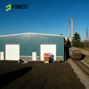 Nave de Almacenamiento Metálica de Estructura de Acero para Granjas Agrícolas, Solución para Almacenamiento de Cultivos y Equipos - Product Image 1