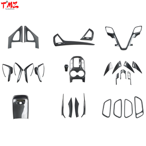 TMZ Hyundai Santa Fe DM 2013-2018 RHD Car Interior Trim Stickers Full Kit Plastic Anti-Wear Dashboard <strong>Door</strong> Seat Decor Decals - Product Image 1