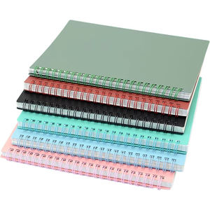 Atacado Personalizado A5 Business <span class=keywords><strong>Notebook</strong></span> 100 Folhas Planejador Espiral com Tampa De PVC Bobina Dupla Grosso Dentro Páginas - Product Image 1