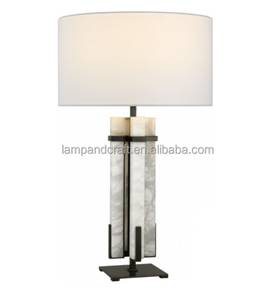 Matte <b>Black</b> Table Lamp Linen <b>Shade</b> for Home Decor Bedroom Hotel Lobby Hotel Guestroom - Product Image 5