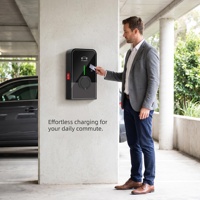 Cargador de Vehículos Eléctricos Tipo 2 Estándar Europeo para Hogar, Trifásico, 11kw y 22kw