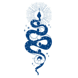 Tatuaje Temporal Semipermanente con Diseño de Serpiente, Resistente al Agua, Dura 2 Semanas, Diseño Sexy y Moderno para Hombres - Product Image 6