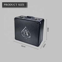 Boîte de transport VIP Ace of Spade pour champagne, mallette à vin, présentoir lumineux LED pour bouteilles, présentoir à liqueurs pour bars et discothèques