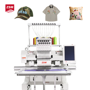 Máquina de bordado <span class=keywords><strong>digital</strong></span>, multifunción, 12/15 agujas, máquina de bordado por ordenador de un solo cabezal, máquina de bordado de alta velocidad - Product Image 1