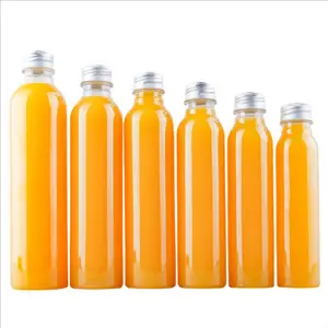 OEM/ODM Cheap 100ml 250ml 350ml 500ml Fresh Juice Packaging Plastic Bottle Empty Water Drink Beverage Bottle